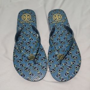 Tori burch flip flops